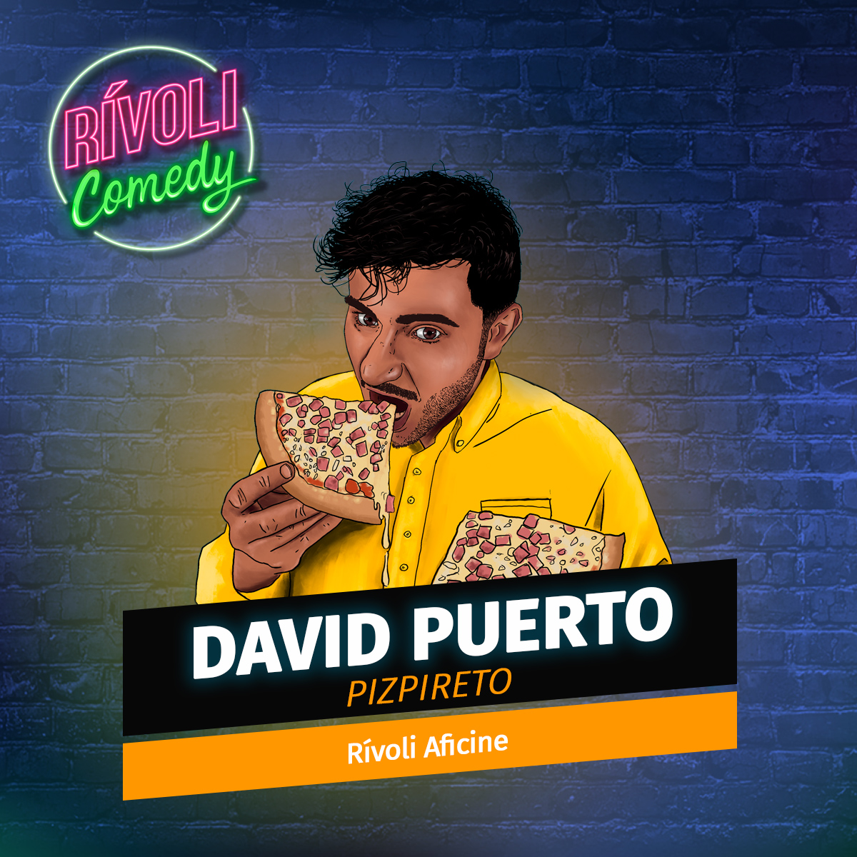 David Puerto | Pizpireto · 6 de abril · Palma de Mallorca (Rívoli Comedy)
